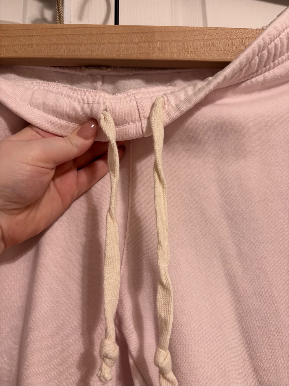 Brandy Melville (John Galt) light pink sweatpants - Picture 3 of 4